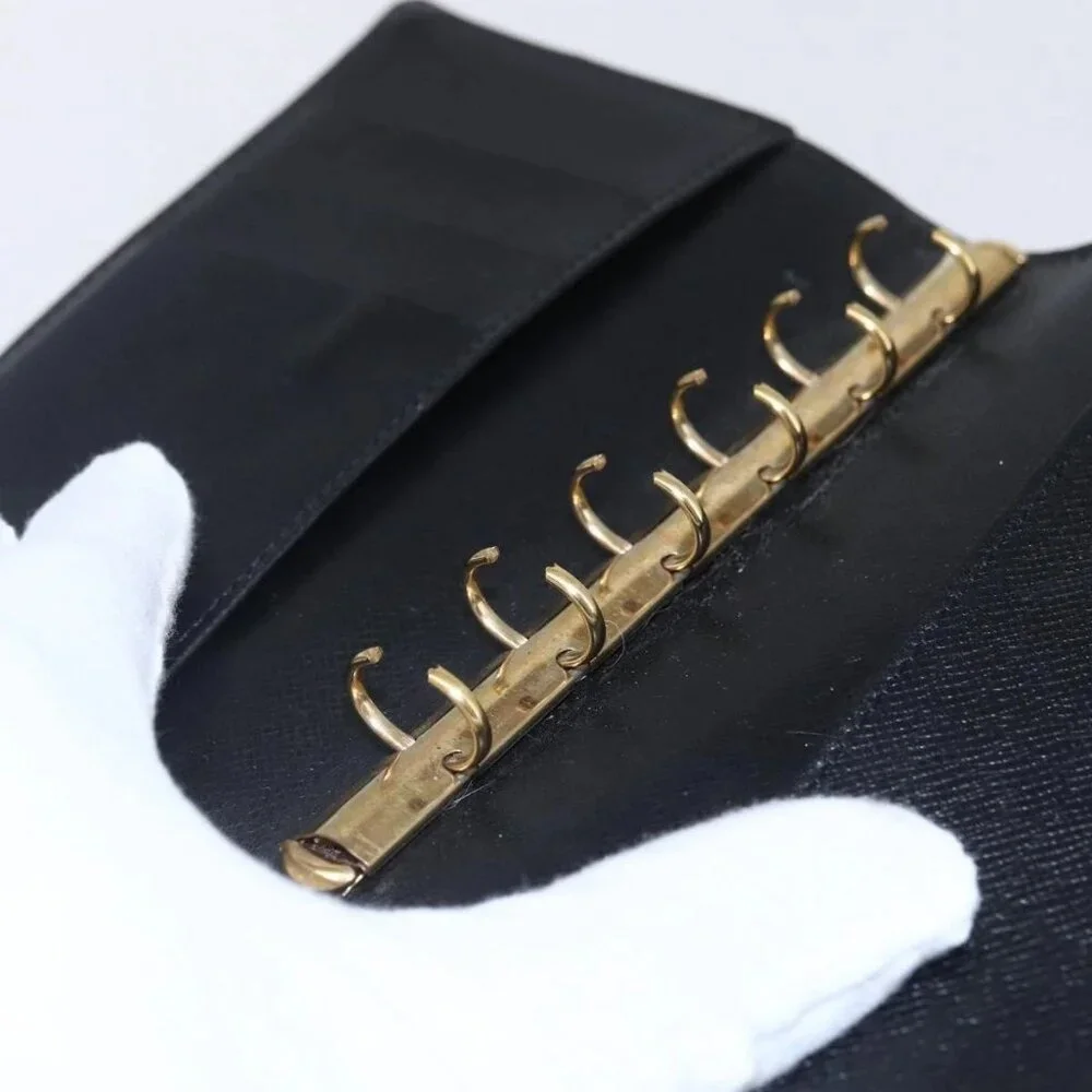 LOUIS VUITTON Epi Agenda PM Day Planner Cover Black